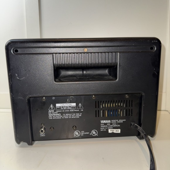 Yamaha MS202II Powered Monitor Speaker Like Active MS101 w/Twice The Power - Picture 8 of 9